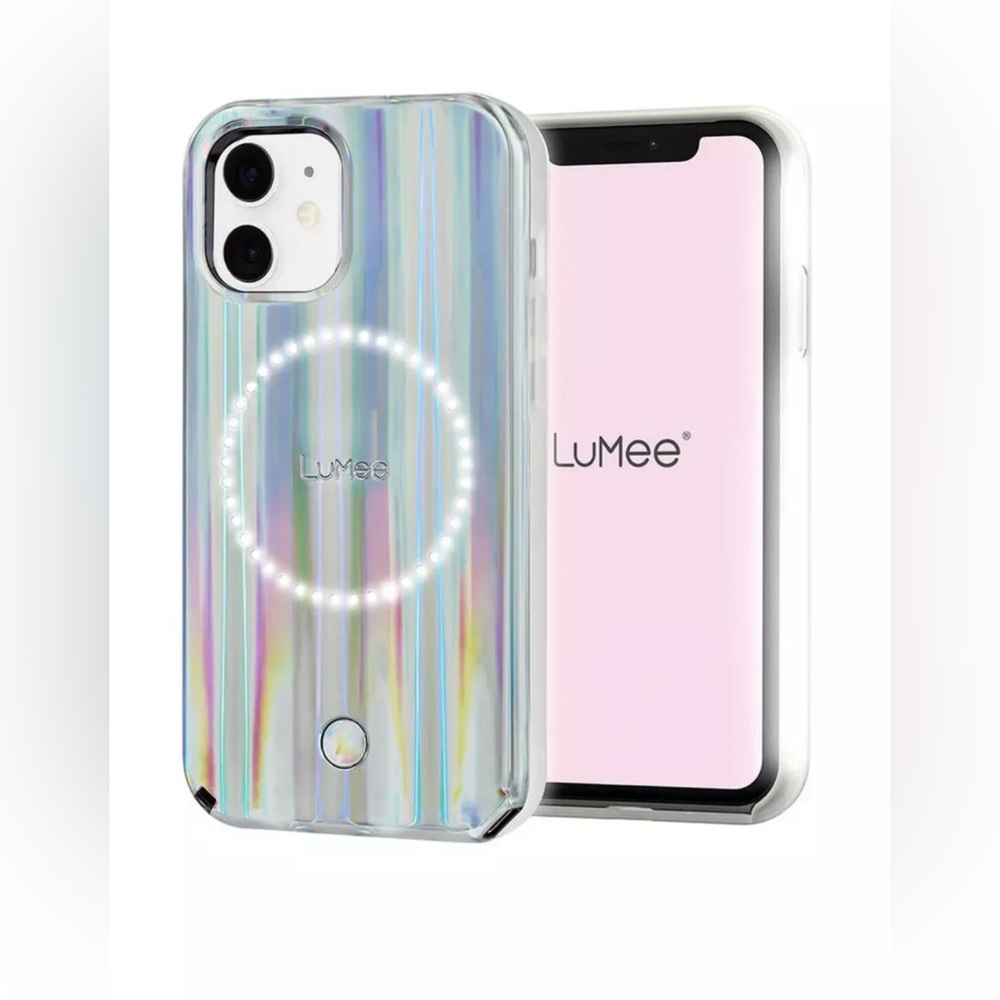Lumee Iphone 12 Pro max Paris Hilton Holographic Case-GS100B-3 NIB bargains Deal